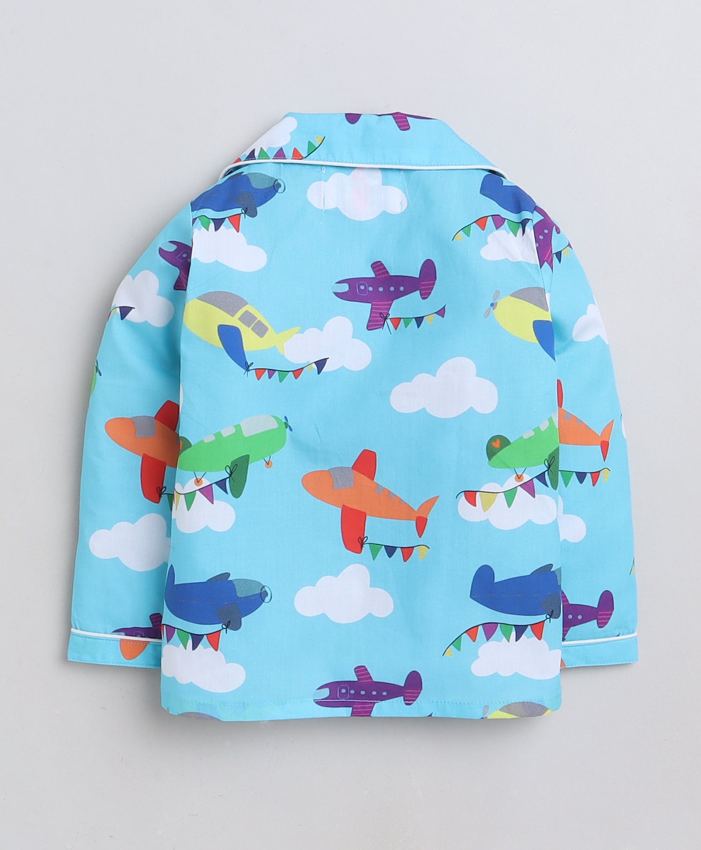 Aeroplanes Print- Blue