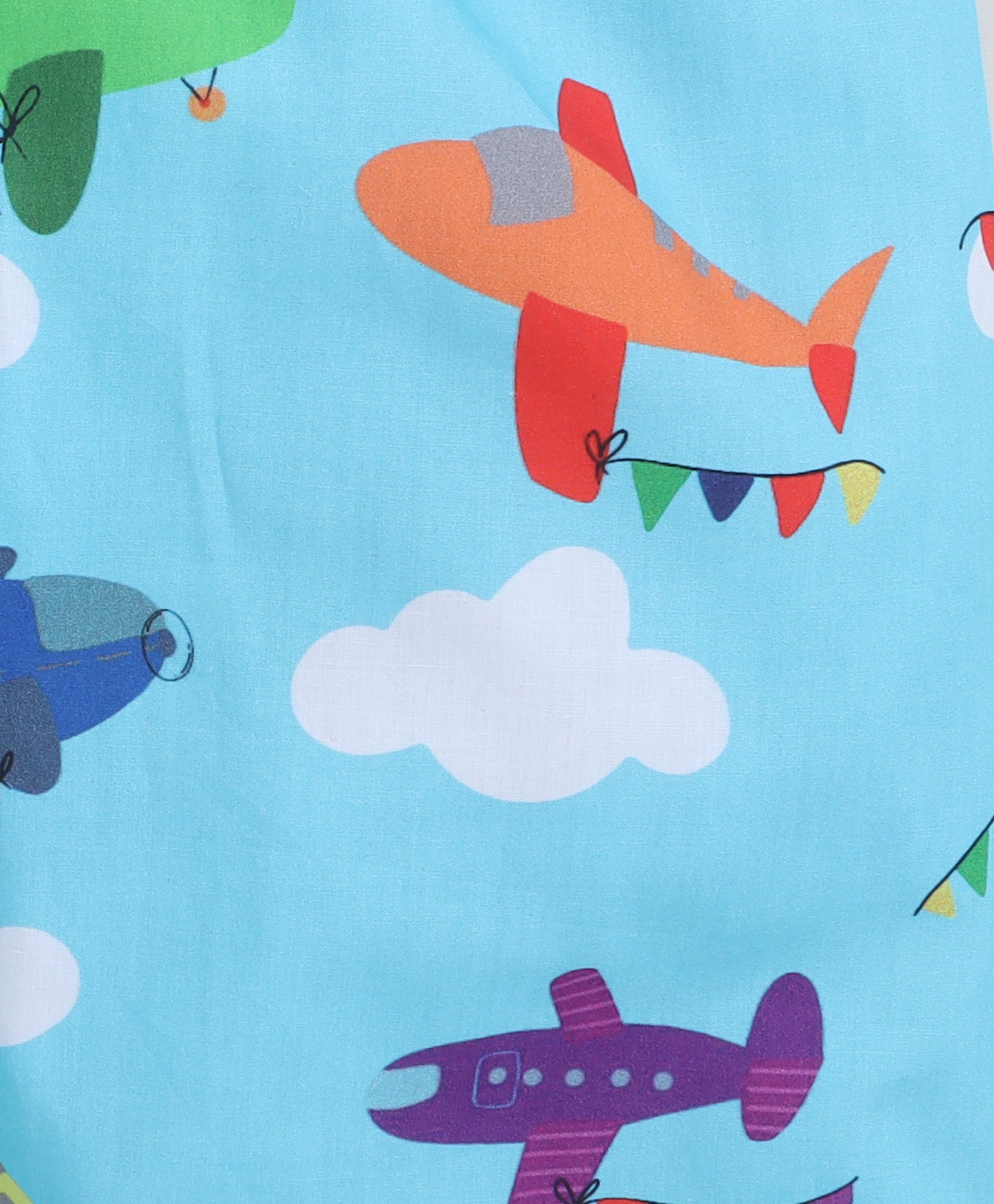 Aeroplanes Print- Blue