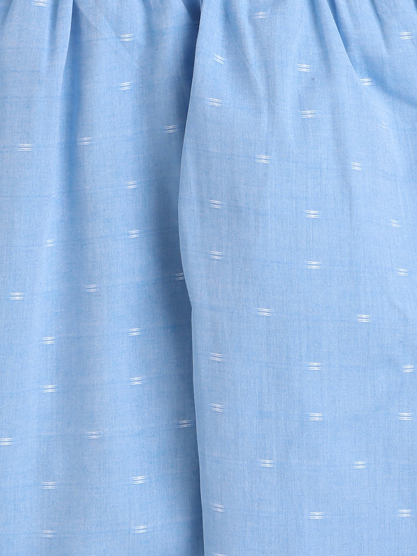 Blue Nightsuit with Astronaut Embrodiery on Pocket