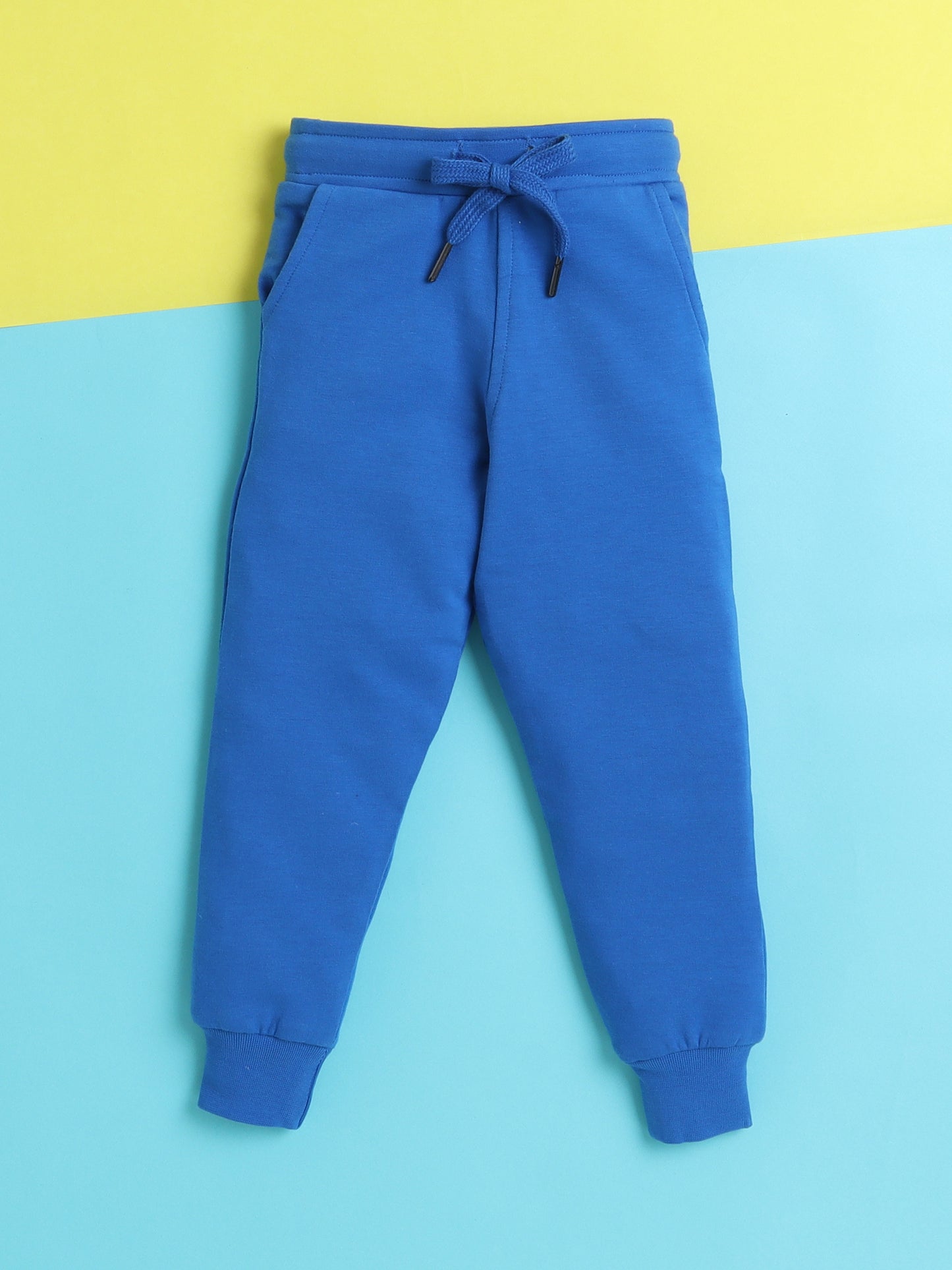 Terry Jogger Pants Value Pack of 2- Blue and Black