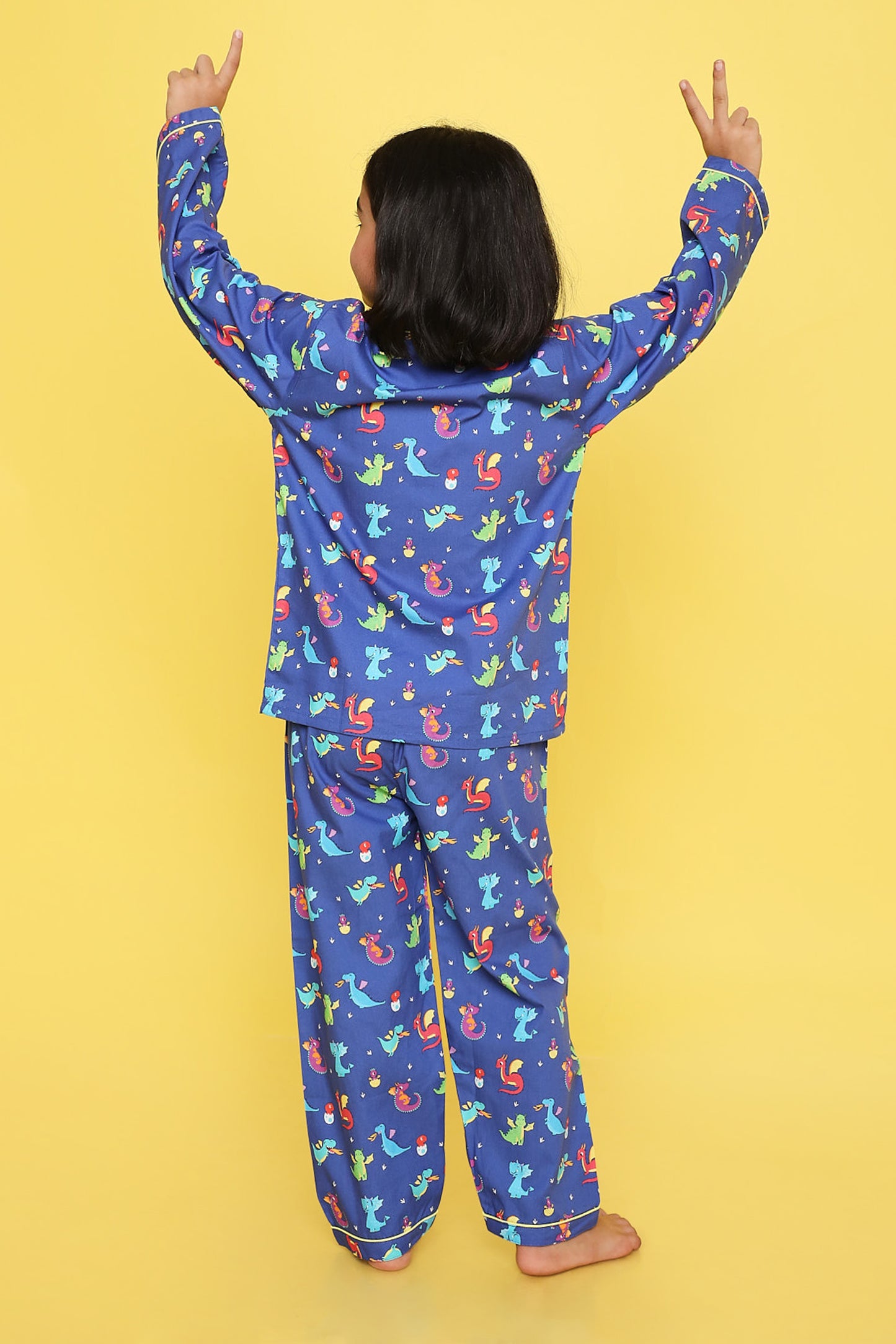 Dragons Print- Blue