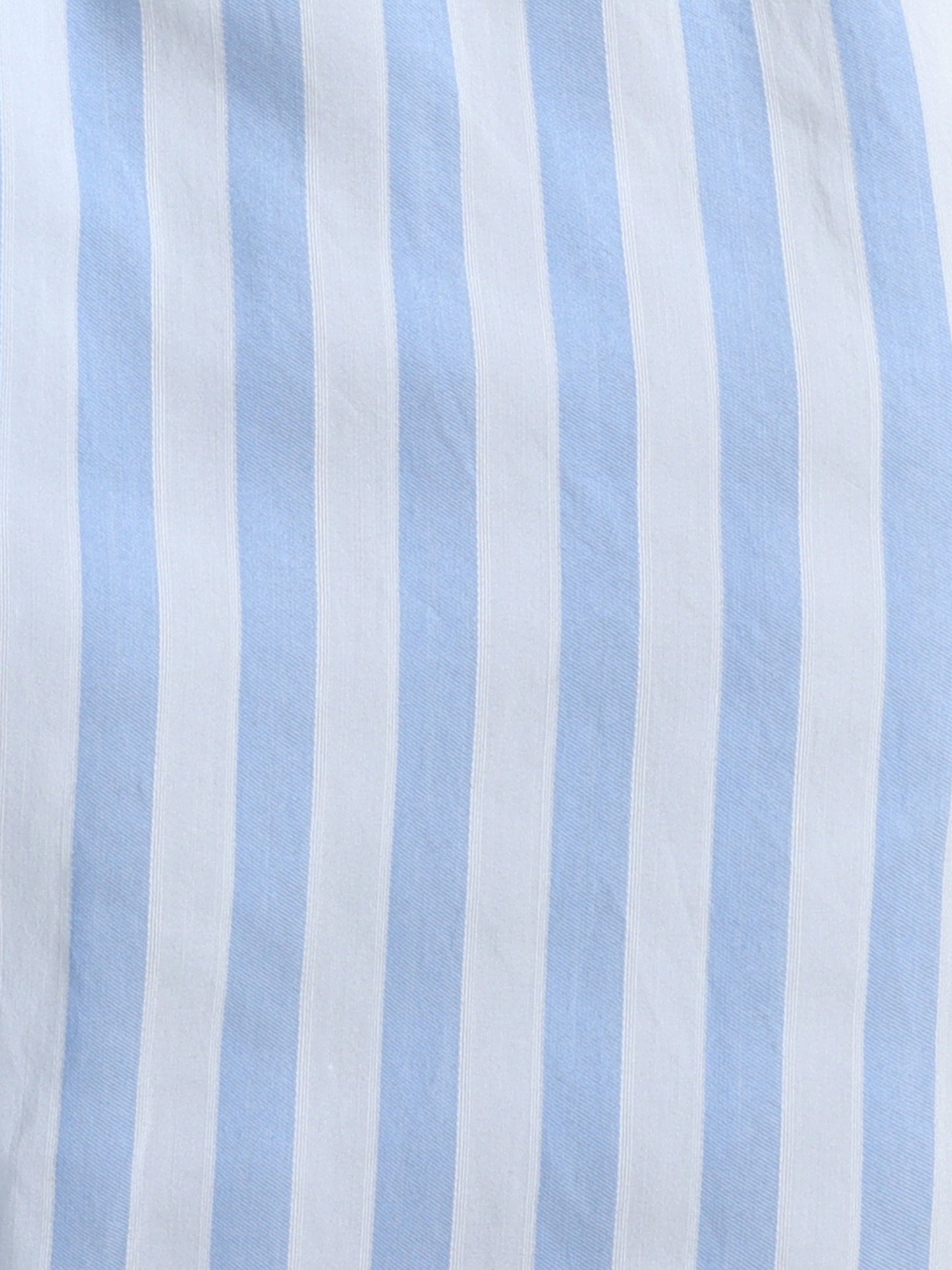 Blue and White Stripes Nightsuit with Starfish Embroidery on pocket