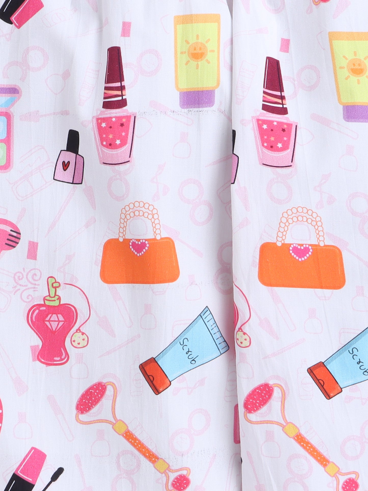 Make Up Print- White