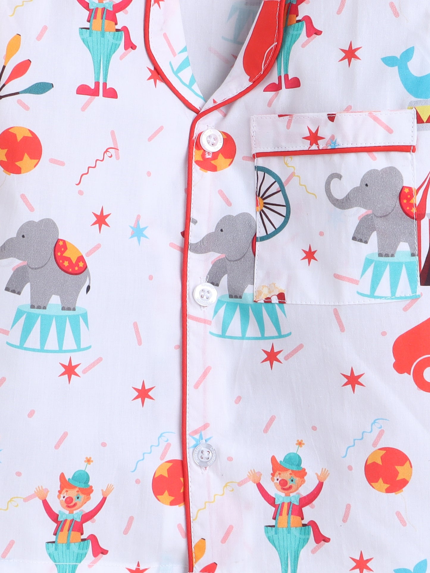 Circus Print- White