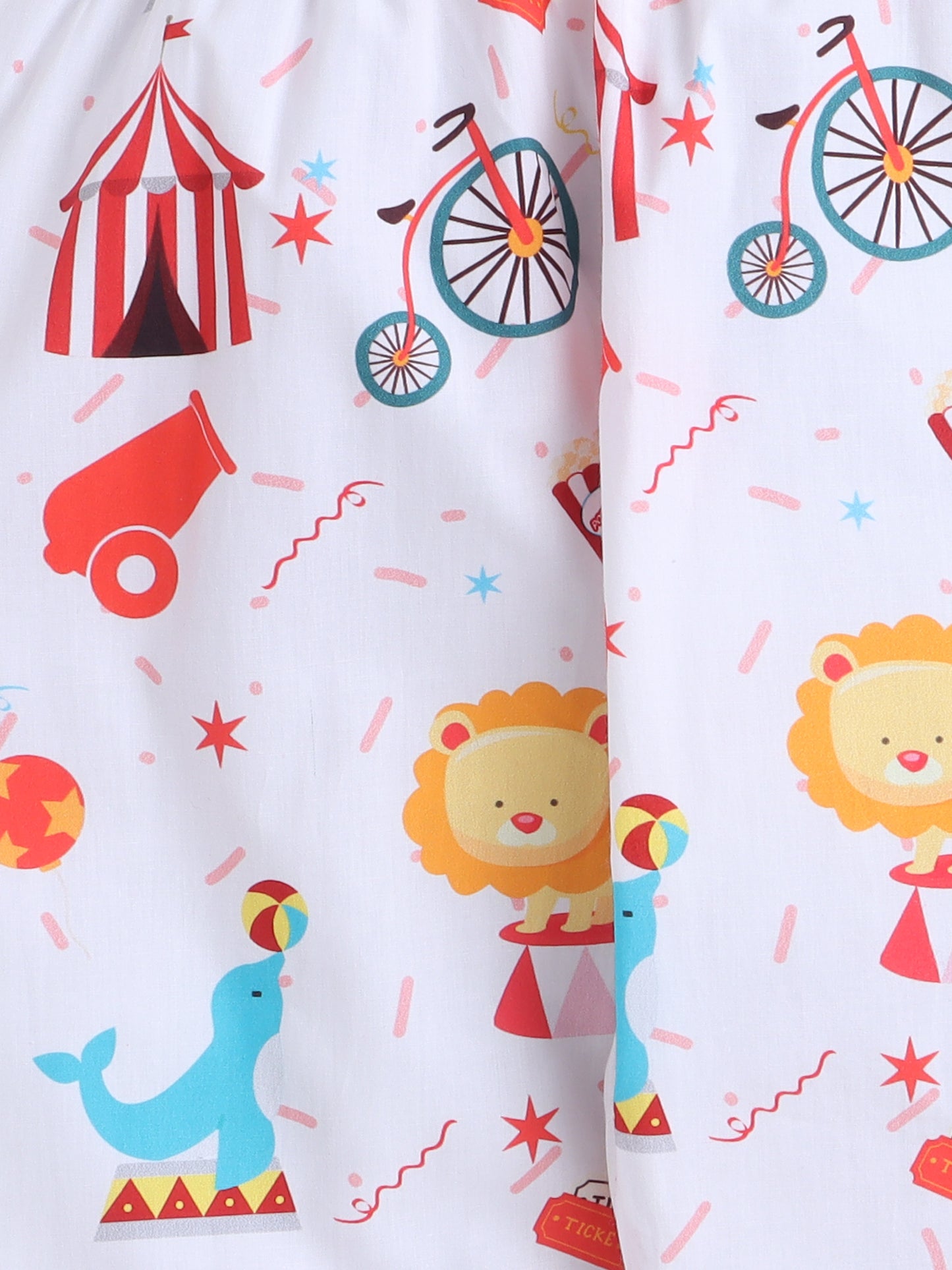 Circus Print- White