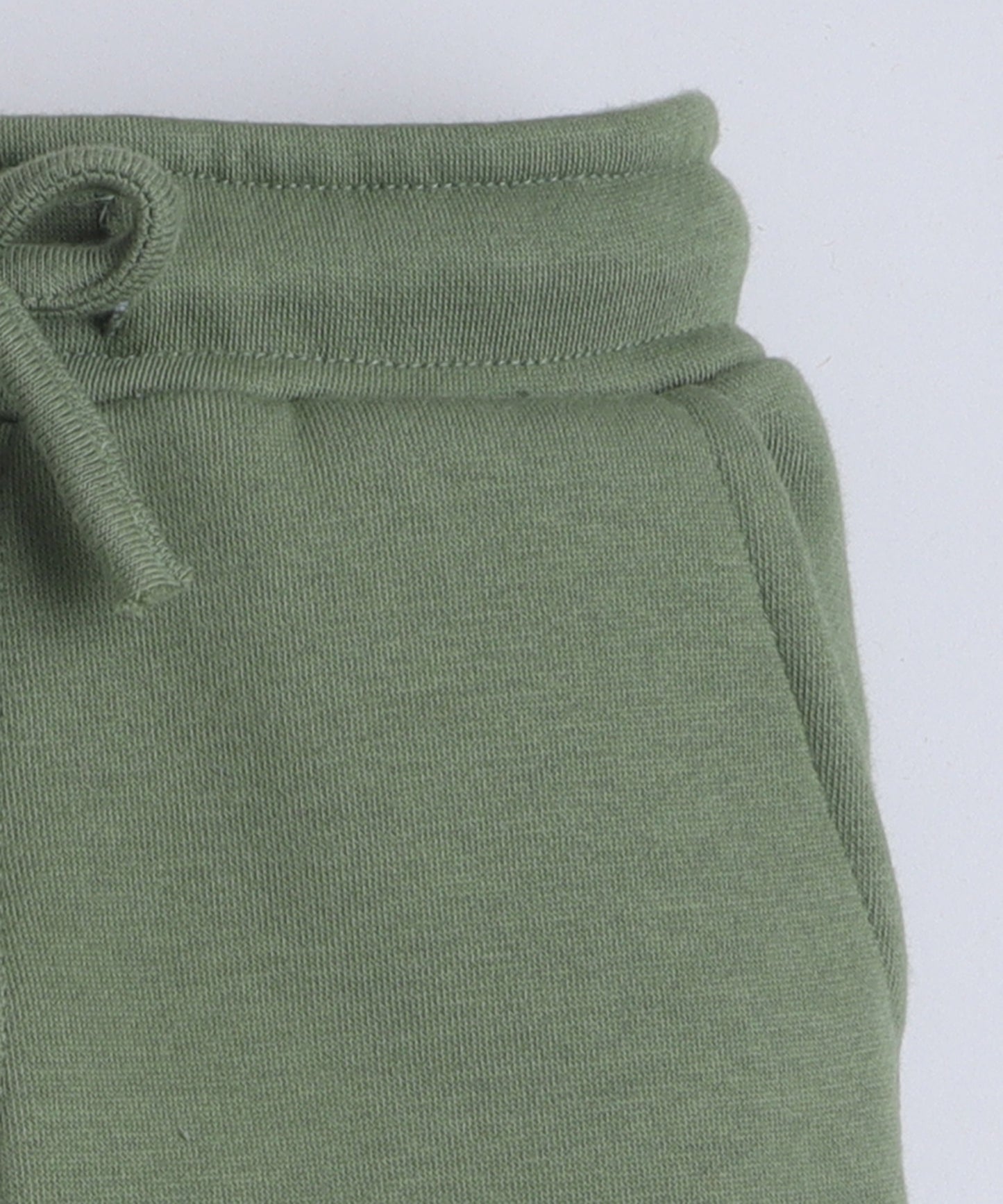 Trackpant with Fleece Lining and Elasticated waist- Olive