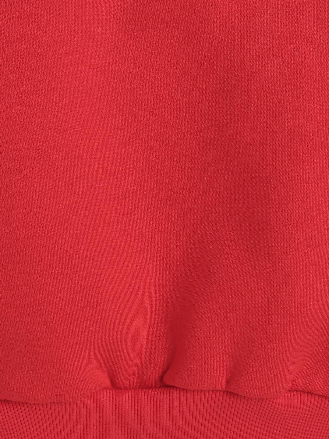 Knitting Doodles Kid's Sweatshirt with Warm Fleece- Red