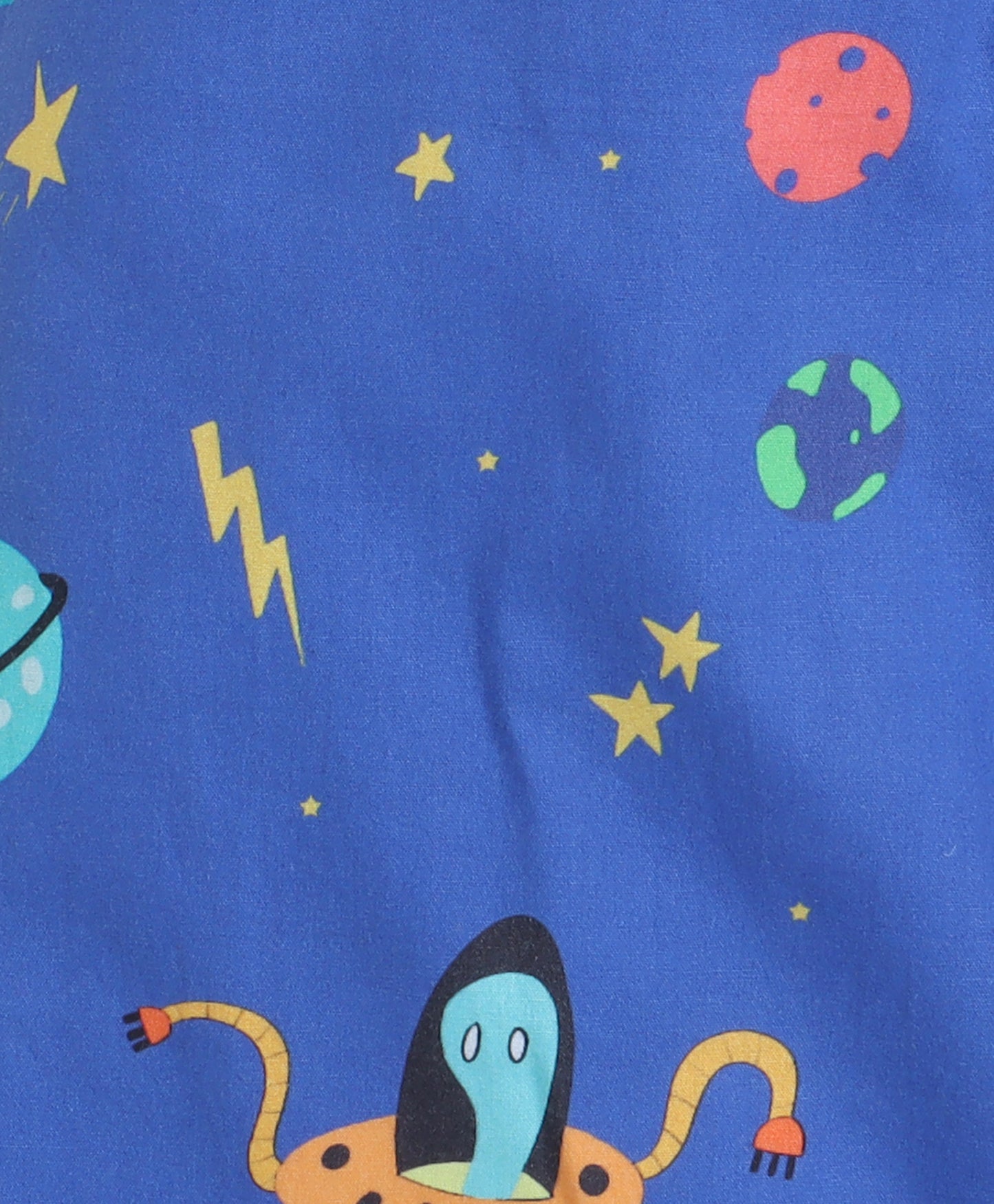 Space Print- Blue