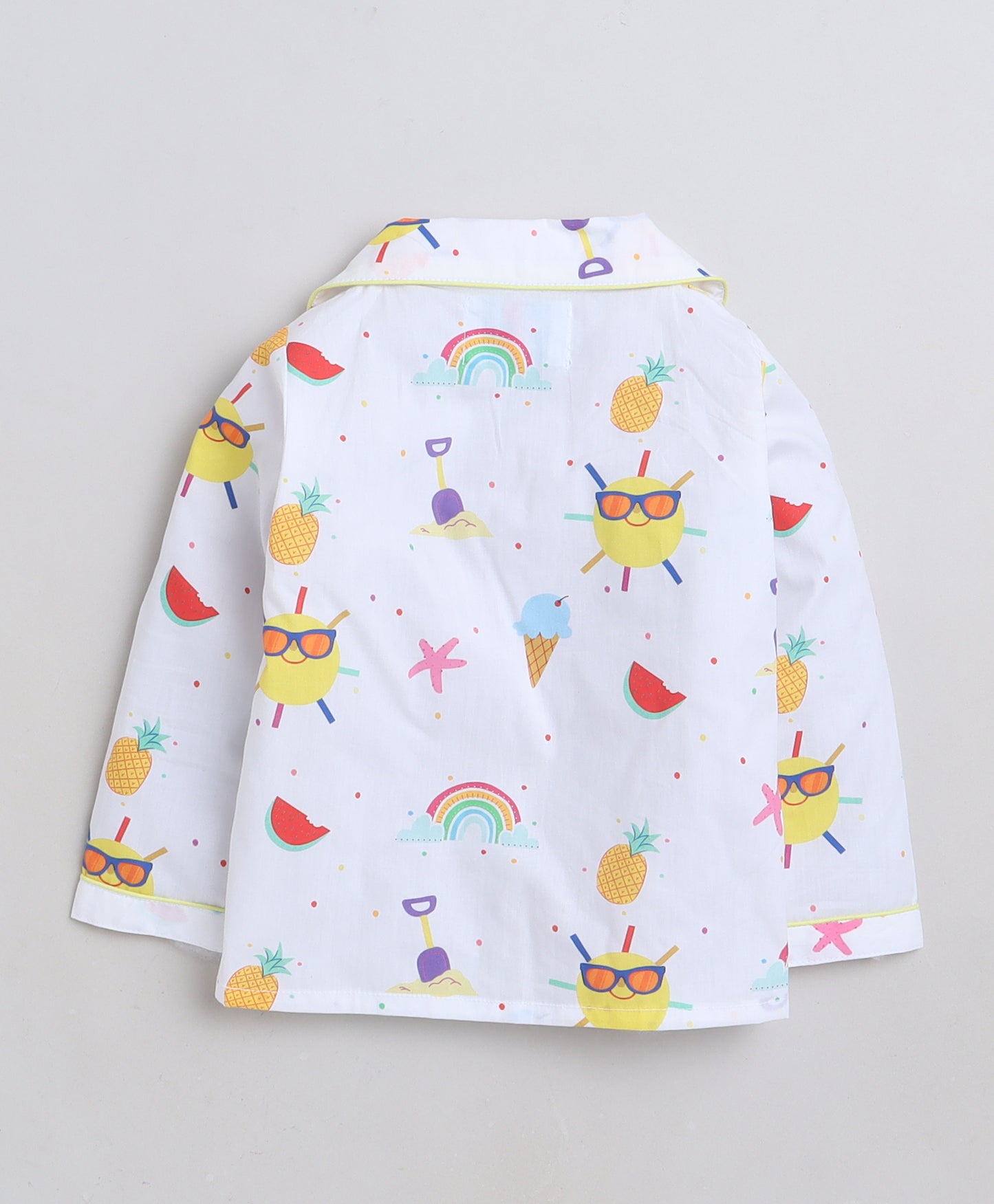 Summer Print- White