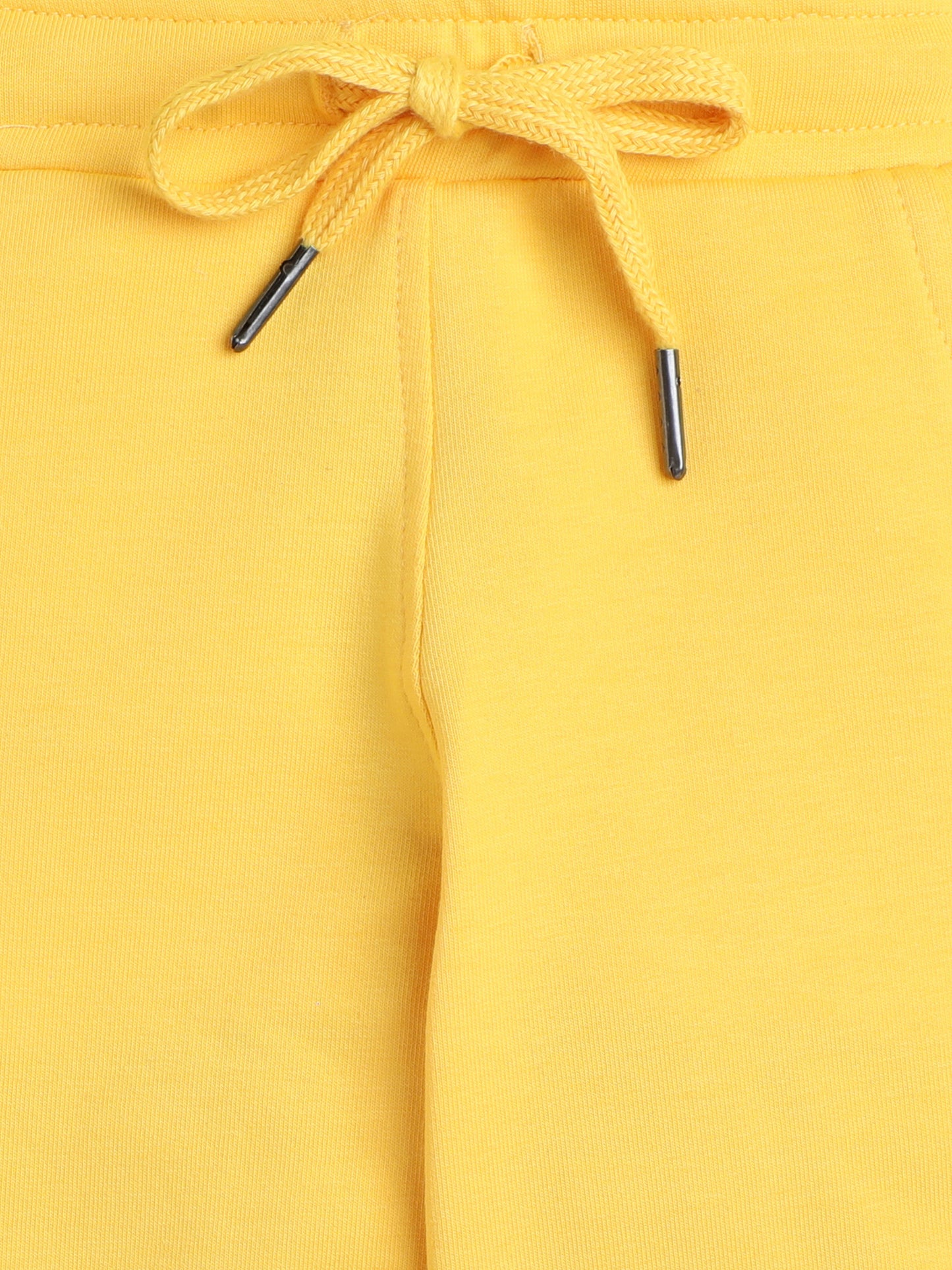 Terry Jogger Pants Value Pack of 2- Grey and Yellow