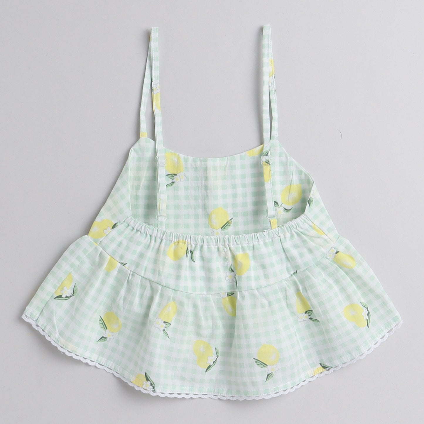 Lemons Printed Coord Set With Pants