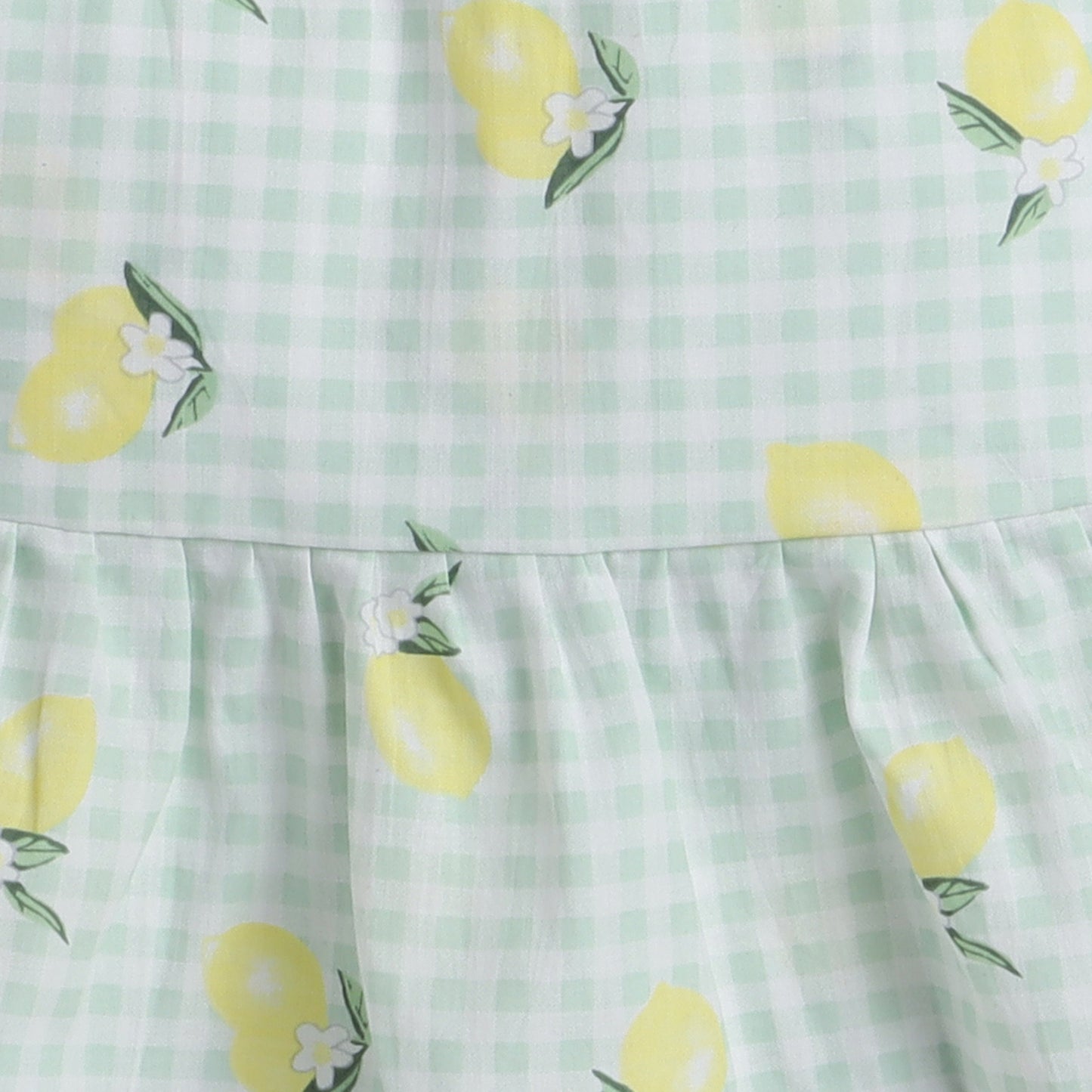 Lemons Printed Coord Set With Pants