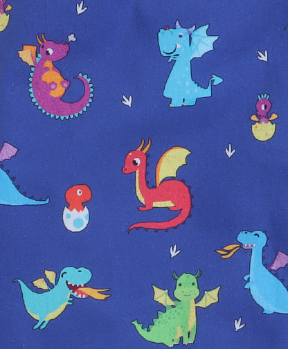 Dragons Print- Blue