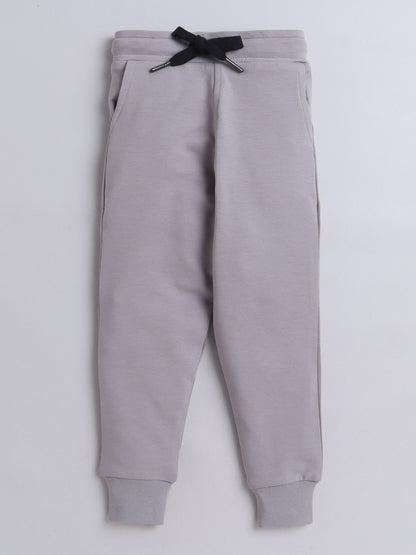 Terry Jogger Pants Value Pack of 2- Grey and Yellow