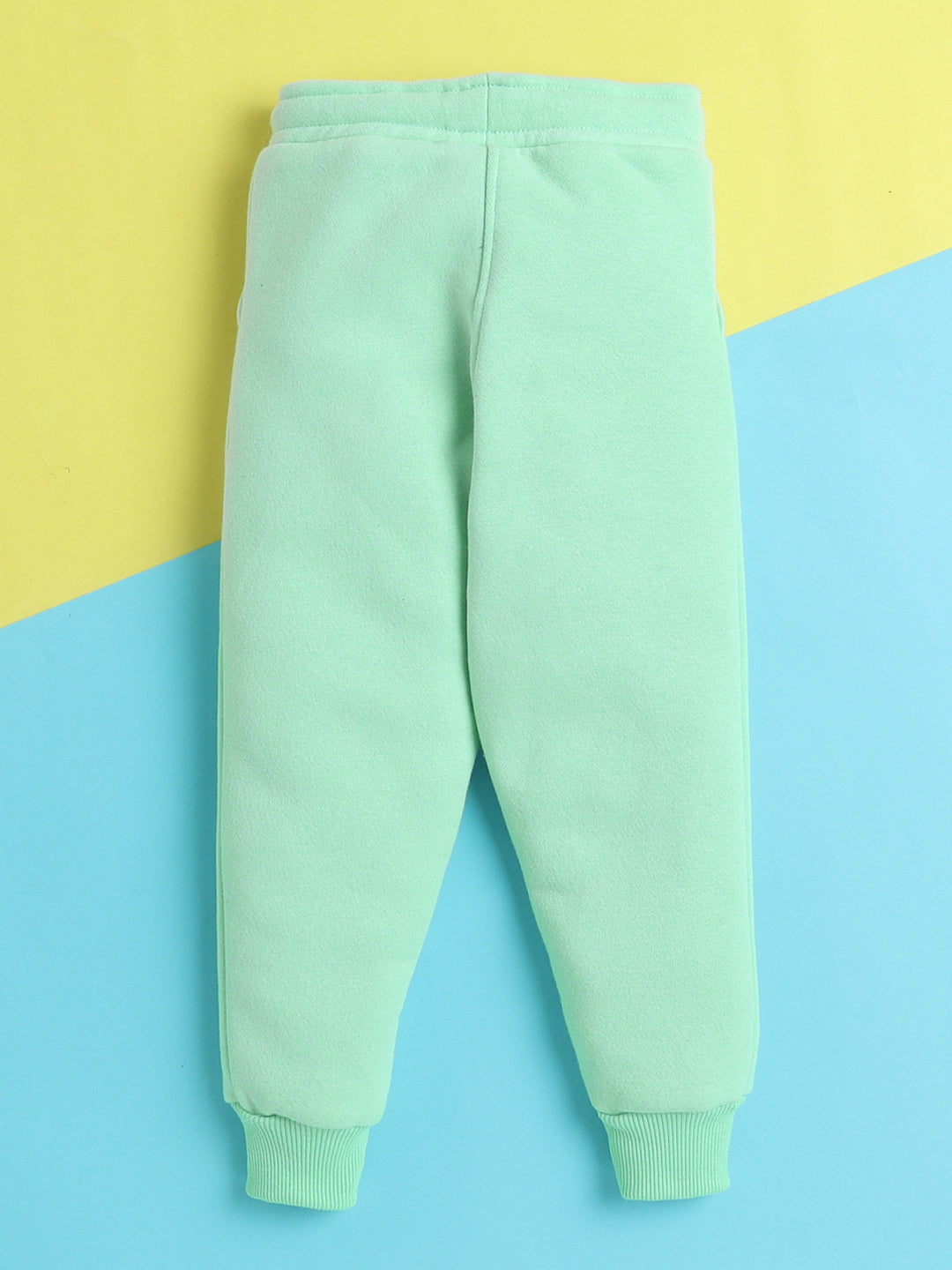 Trackpant with Fleece Lining and Elasticated waist- Sea Green