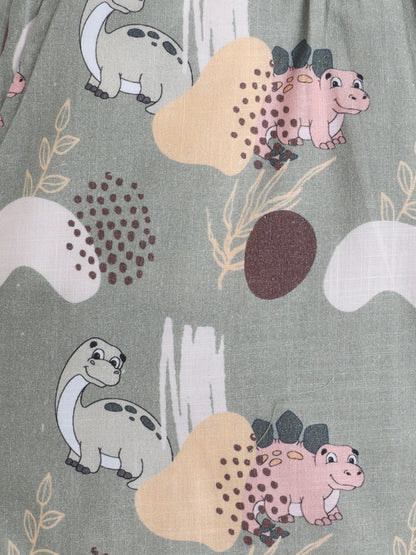 Dino Adventure Cotton Slub Co-ord Set