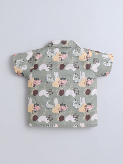 Dino Adventure Cotton Slub Co-ord Set