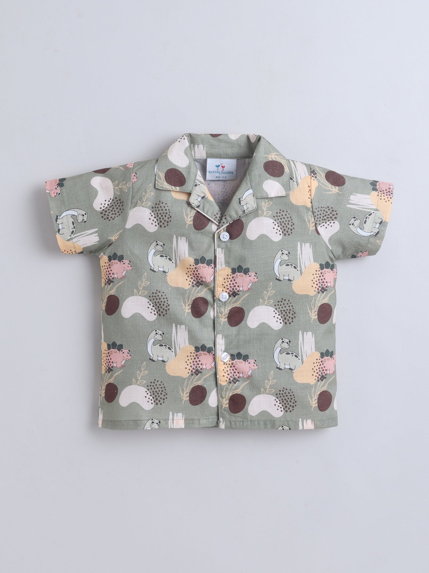 Dino Adventure Cotton Slub Co-ord Set