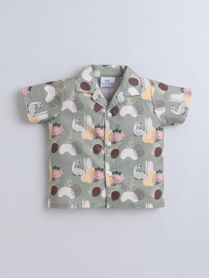 Dino Adventure Cotton Slub Co-ord Set