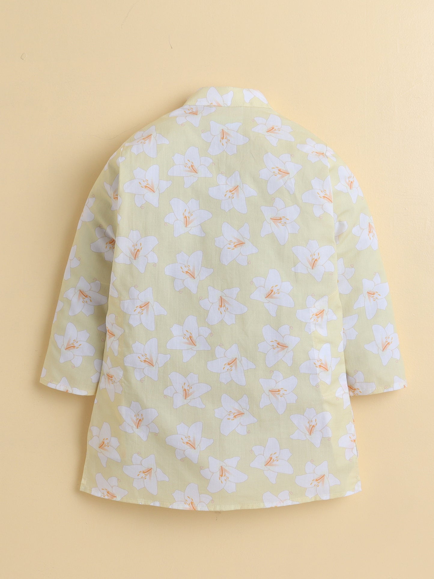 Yellow Lily Kurta Pyjama Set