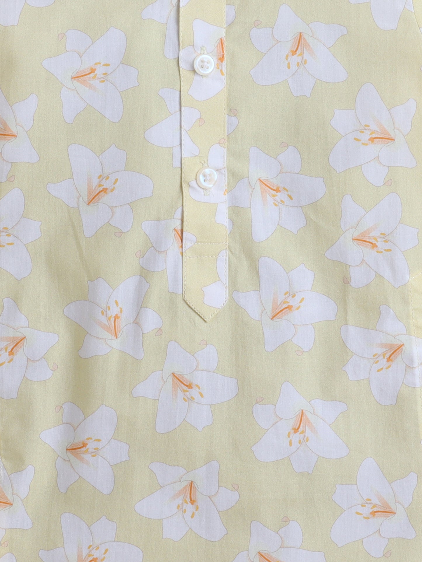 Yellow Lily Kurta Pyjama Set