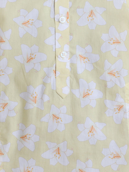 Yellow Lily Kurta Pyjama Set