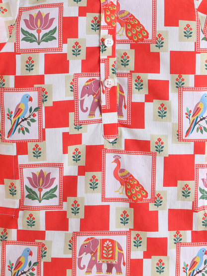 Diwali Stories Kurta Pyjama Set