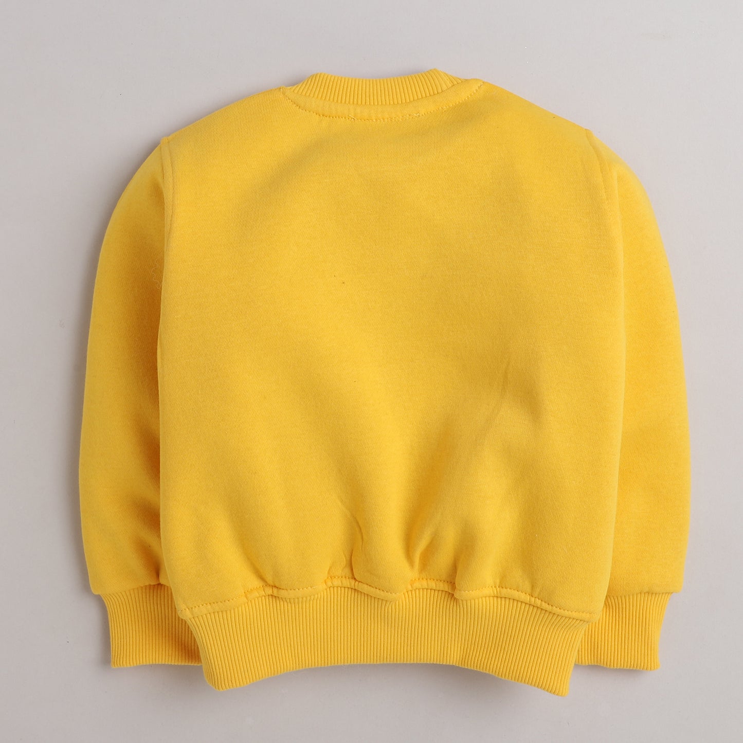 Love thyself Print with Fleece Lining- Yellow