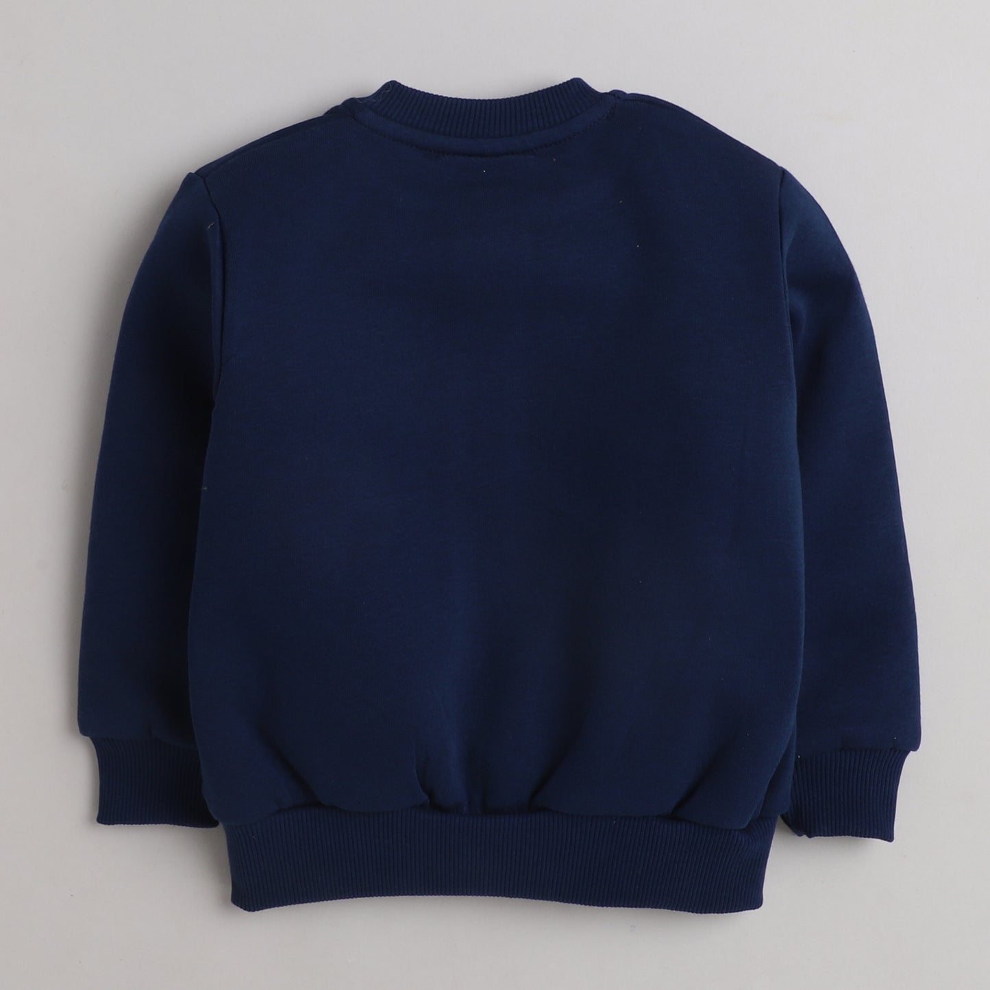 Super Boy Jacket with Fleece Lining- Navy