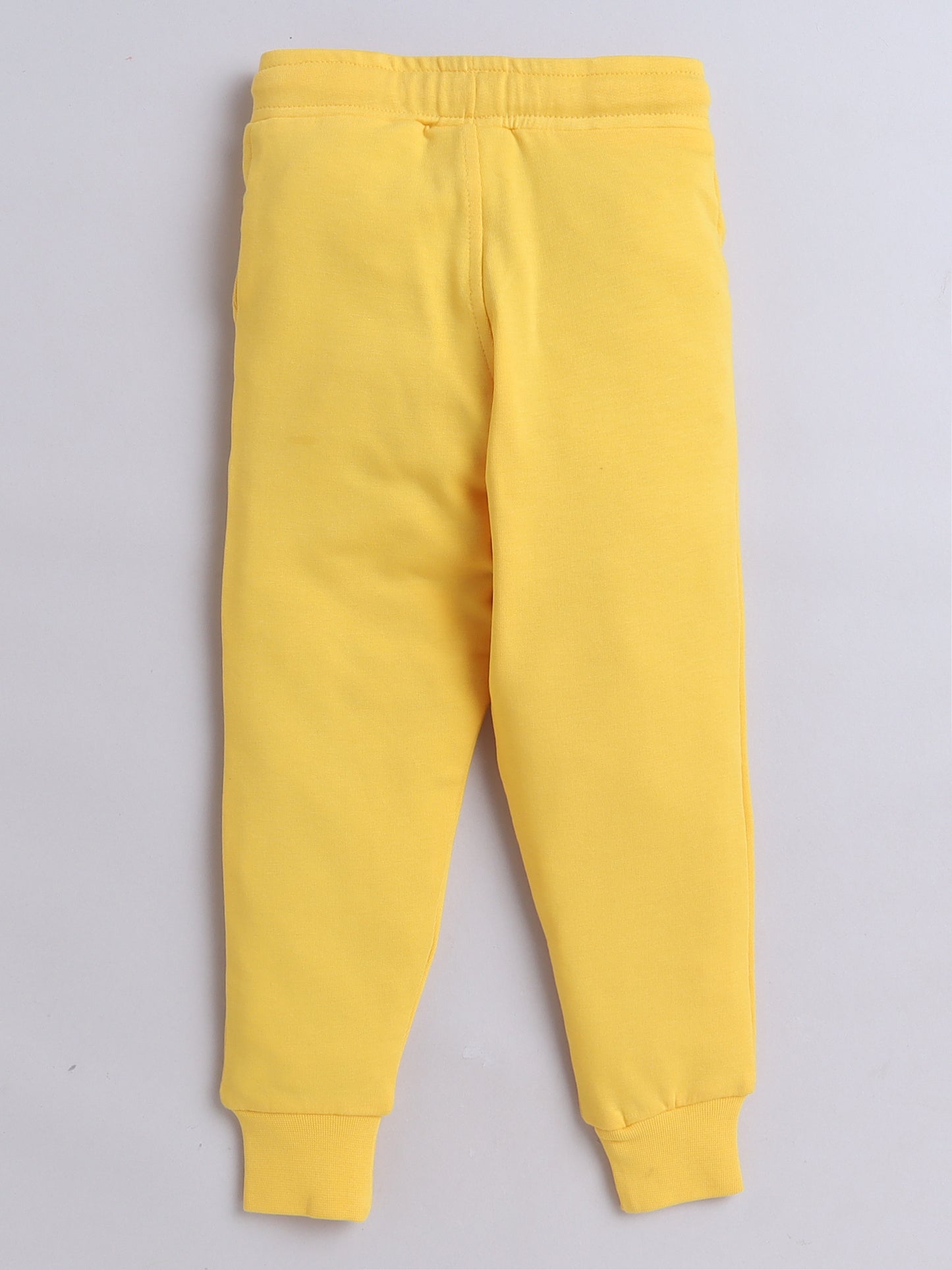 Terry Jogger Pants Value Pack of 2- Grey and Yellow