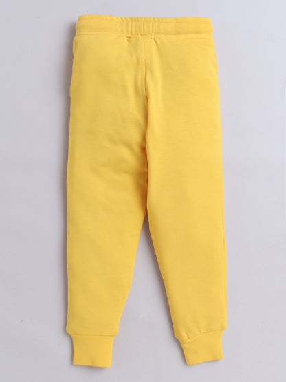 Terry Jogger Pants Value Pack of 2- Grey and Yellow