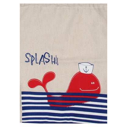 Shark print Drawstring Bag